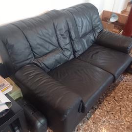 divano in pelle 2 posti