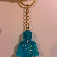 Portachiavi a forma mattoncini e minifigure lego