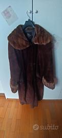 Cappotto in Pelle Scamosciata