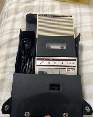 Registratore a cassette vintage Geloso G19-113