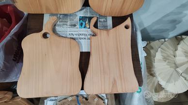 taglieri in legno di faggio