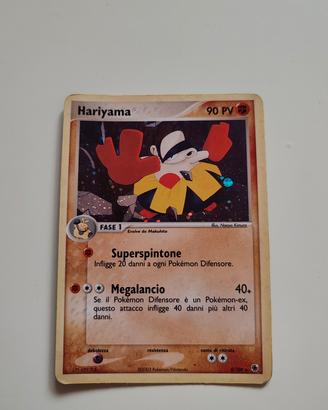 carta Pokémon hariyama 