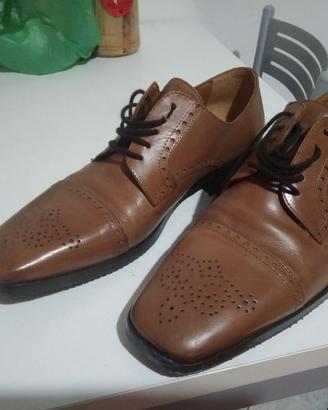 Scarpe uomo in pelle n. 43 sergio moretti