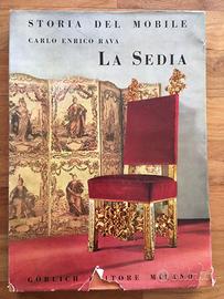 Grosso volume "Storia del mobile: la sedia"
