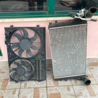 RADIATORE + VENTOLE DI RAFFREDDAMENTO GOLF 5