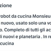 Robot da cucina 