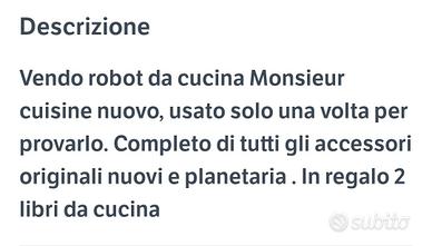 Robot da cucina 
