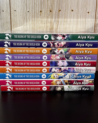 The Rising Of The Shield Hero 1-9 | Manga J-POP