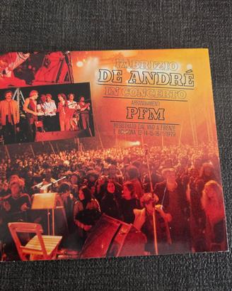 cd fabrizio de andré in concerto pfm