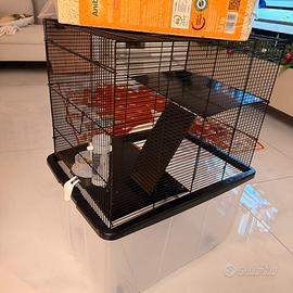 NUOVA GABBIA PER CRICETI O ALTRI PICCOLI ANIMALI