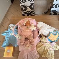 Bambola Corolle + accessori e vestitini 2011