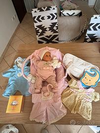 Bambola Corolle + accessori e vestitini 2011