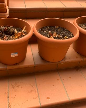 3 grandi vasi Plastecnic Ø 40 cm – 21,9 litri