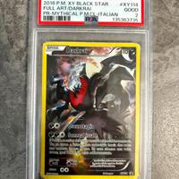 Full Art / Darkrai XY114 - POP1! - PSA 2