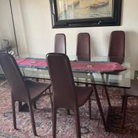 SEDIE E TAVOLO DI DESIGN ,  Vintage anni 80’!