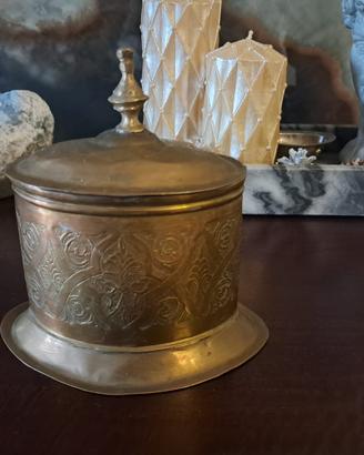antica tabacchiera 1700 1800 antiquariato bronzo