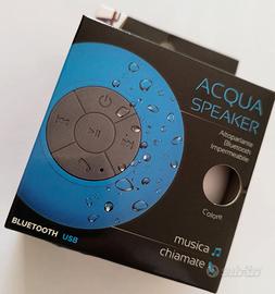 Acqua Speaker (altoparlante bluetooth) nuovo