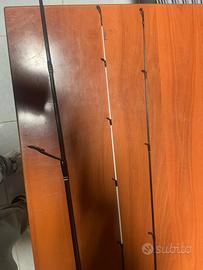 Canna da ultralite con due vettini