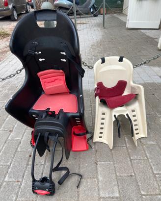 Seggiolini+parabrezza+caschi per bambini in bici