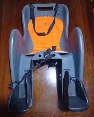 seggiolino  bicicletta per portapacchi posteriore