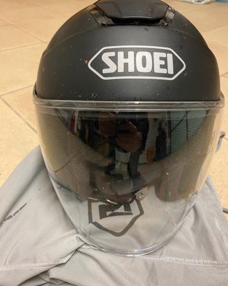 Casco jet shoei