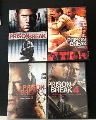 Prison break serie completa (4 stagioni) dvd