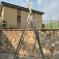 Scala professionale in alluminio 3x10 gradini – Mo