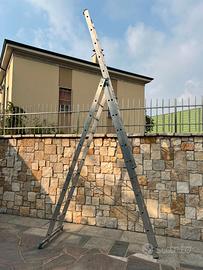 Scala professionale in alluminio 3x10 gradini – Mo