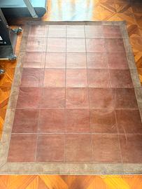 Tappeto Tisca 170x230 in pelle