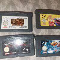 Giochi vari GBA singoli o in gruppo
