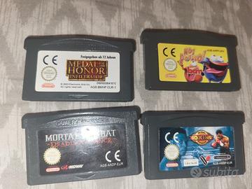Giochi vari GBA singoli o in gruppo