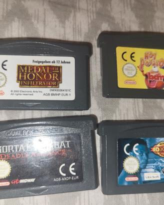 Giochi vari GBA singoli o in gruppo