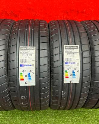 215 45 18 Gomme Estive 2025 Bridgestone 215 45R18