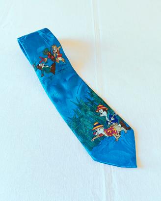 Cravatta Disney Iside Cip e Ciop, vintage anni 90