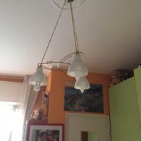 Lampadario camera con lampade risparmio energetico