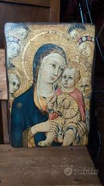 icona sacra legno 