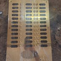 pulsantiera prodel urmet ottone 36 pulsanti