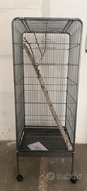 Voliera birdcage 54x54x145