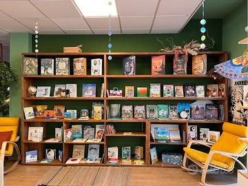 Libreria legno massello
