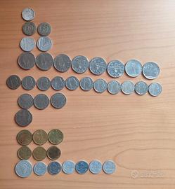 Lotto 41 vecchie monete lira