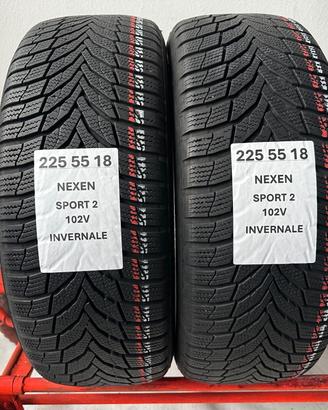 2 gomme 225 55 18 NEXEN INVERNALE
