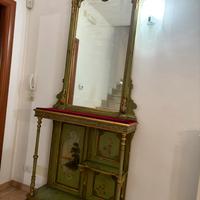 Console con specchiera