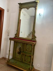 Console con specchiera