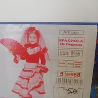 vestito carnevale  Spagnola 5/6  anni 