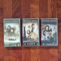 VHS Trilogia Il Signore degli Anelli 