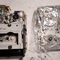 LOTTO VCR HITACHI VT MR 780 2 MECCANICHE e ricambi
