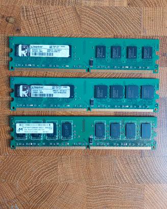 3 banchi Ram DDR2