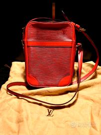 Borsa louis vuitton Danube in pelle Epi vintage