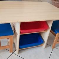 Tavolo e sedie bimbi marca Kidkraft in legno