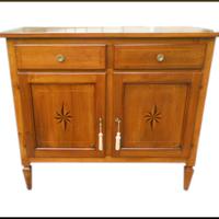 Credenza due porte in stile 700 lombardo